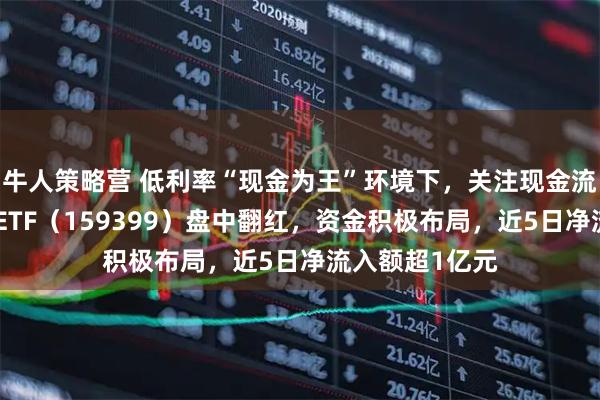 牛人策略营 低利率“现金为王”环境下，关注现金流价值！现金流ETF（159399）盘中翻红，资金积极布局，近5日净流入额超1亿元